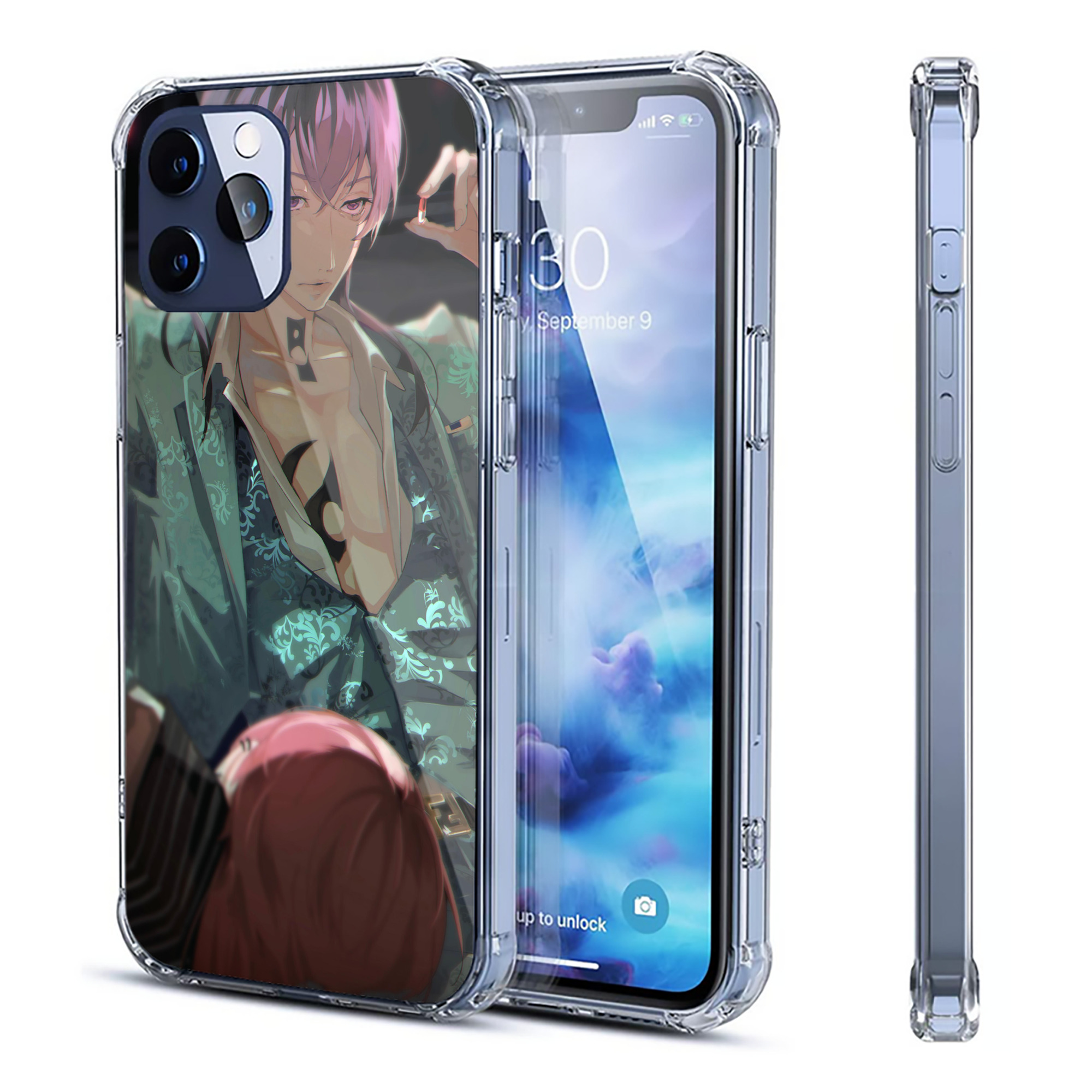 （画像用） 東京リベンジャーズ Tokyo Revengers 【iPhone 12シリーズ対応】透明スマホケース（クリアソフトケース）